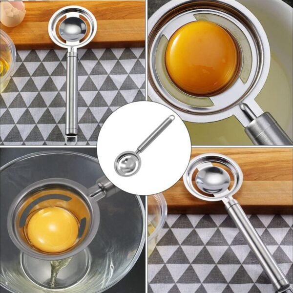 kitchen tools Egg Yolk White Separator Stainless Steel Egg White Separator Tools