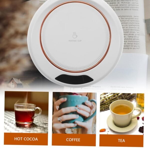 USB Warm Coaster Heated Coffee Mug Heater Electric Warmer 1 Pc