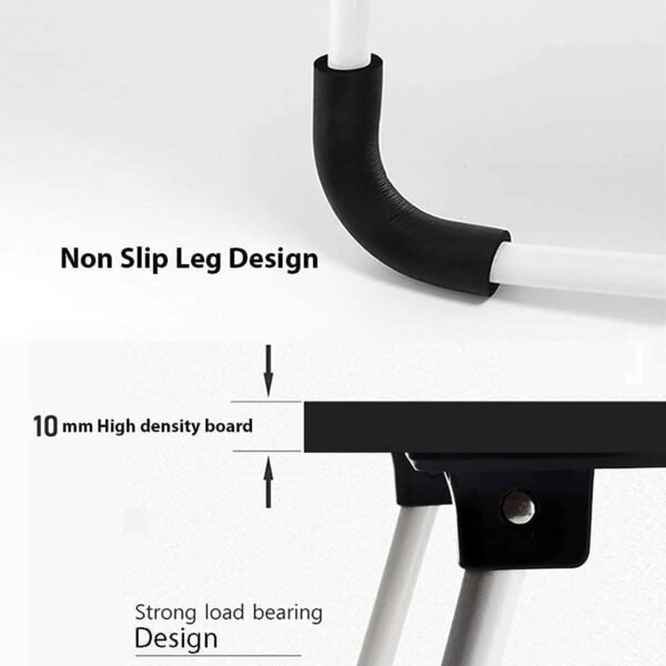 Ludo Design Foldable Study & Laptop Table for Children with Tablet Slot & Cup Holder