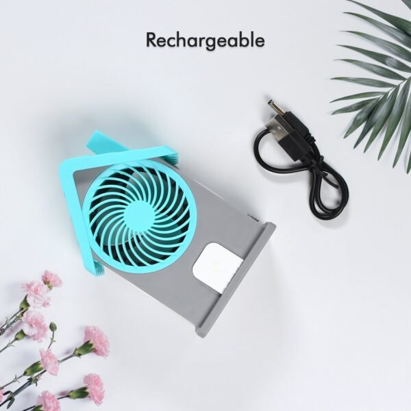07_8eab8c02-2a8c-4a9b-bbc3-d64166a7dda1.jpg Mini Rechargeable Portable Personal Desk Fan (Battery Not Include)