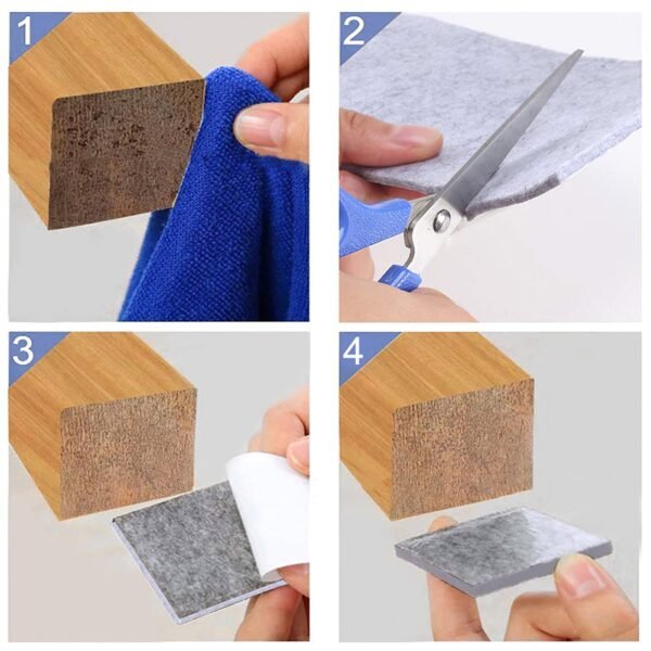 07_9001dbc2-629a-499c-a305-b1b9e643c60a.jpg 4-Piece Square Felt Furniture Floor Protector Pads
