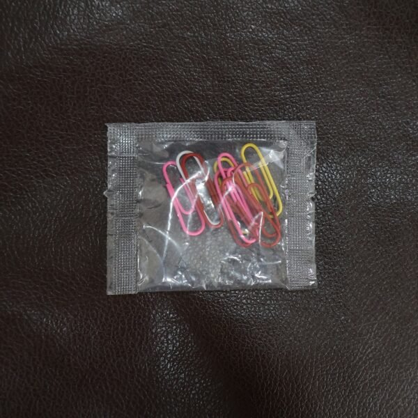 Vinyl-Coated Paper Clips - (10 Pc / Set)