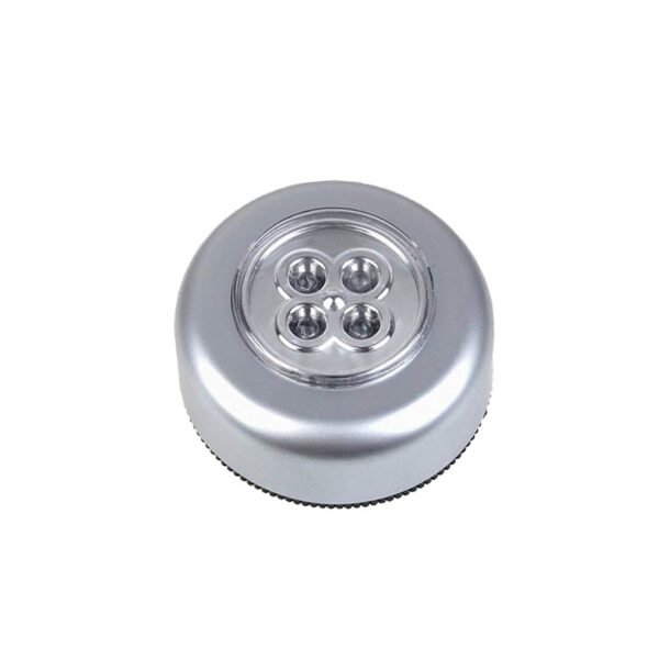 4 LED Battery-Powered Wireless Night Light Stick Tap Touch Lamp