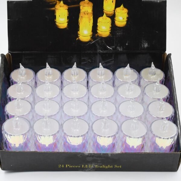 07_96bf6322-f4be-4334-8911-89ac0a751e62.jpg 24 Pc Flameless and Smokeless Decorative Melting Candles LED Tea Light, Diwali