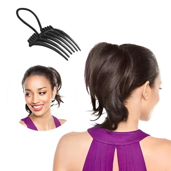 07_Comb_5e88a3dc-56e1-4451-bae6-f957f4c2179a.jpg Volumizing Hair Bun Comb Clip (1 Pc)