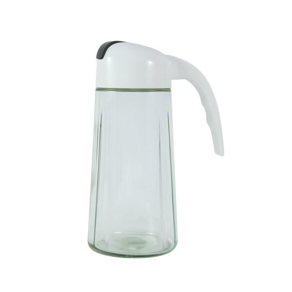Kitchen Glass Oil Bottle Dispenser Automatic Opening Bottles  630 ML