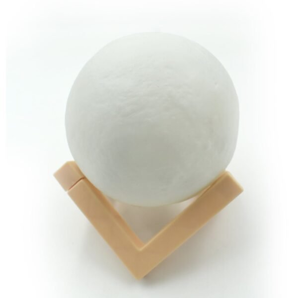 3D Moon Lamp with Color Changing Sensor Touch & Crystal Ball Stand