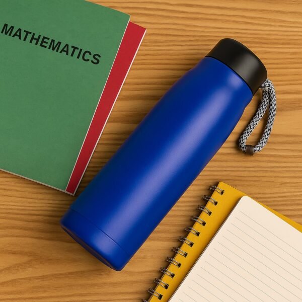 500ml Leak-Proof Stainless Steel Double Wall Vacuum Insulated Water Bottle (1 Pc)