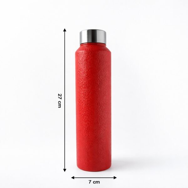 1000 ML Stainless Steel Water Bottle Red Color (1 Pc)
