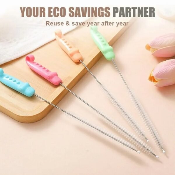 07_brush.jpg Bottle Spout Cleaning Brush with Ergonomic Handle (1 Pc / 22 Cm Long)