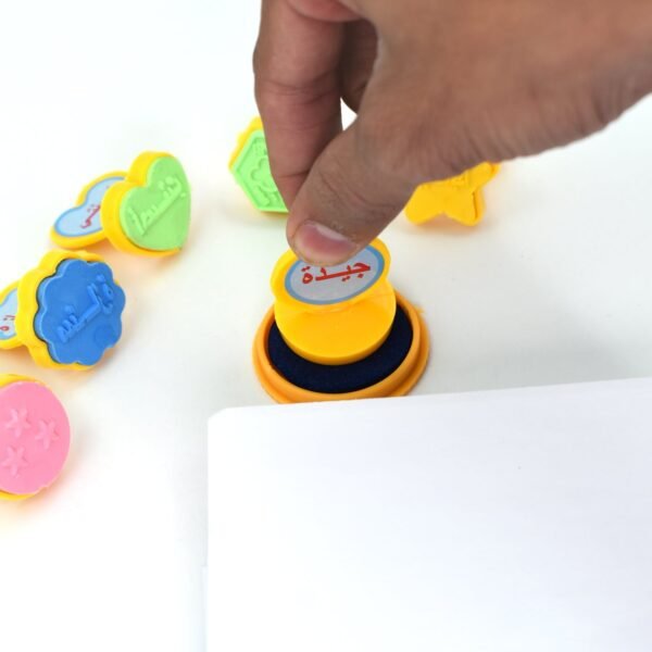 Unique Different Shape Stamps 7 pieces for Kids  Prefect Gift for Teachers