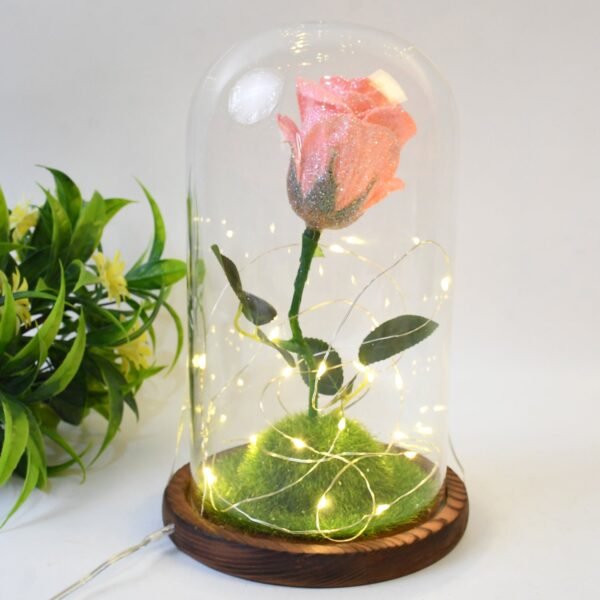 07_cda9f6d0-63ee-4839-b5a0-d64974432a3a.jpg Glass Flower with Led Light Great Gift (1 Set)