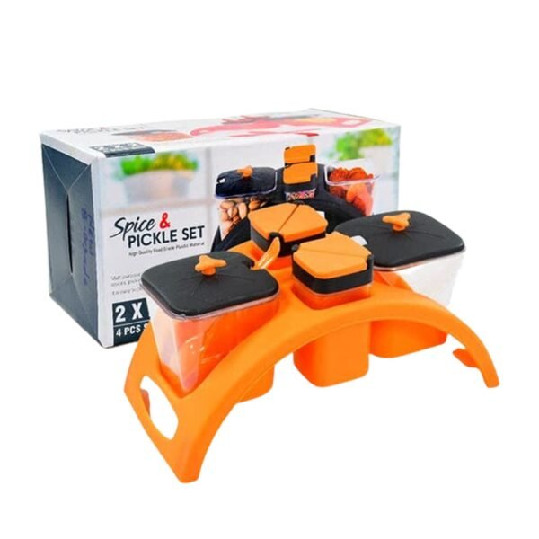 07_cdea7d46-8d9b-4626-8ef0-103fbeb3179e.jpg Multipurpose Pickle Jar Set (Multicolour, 4 pcs)