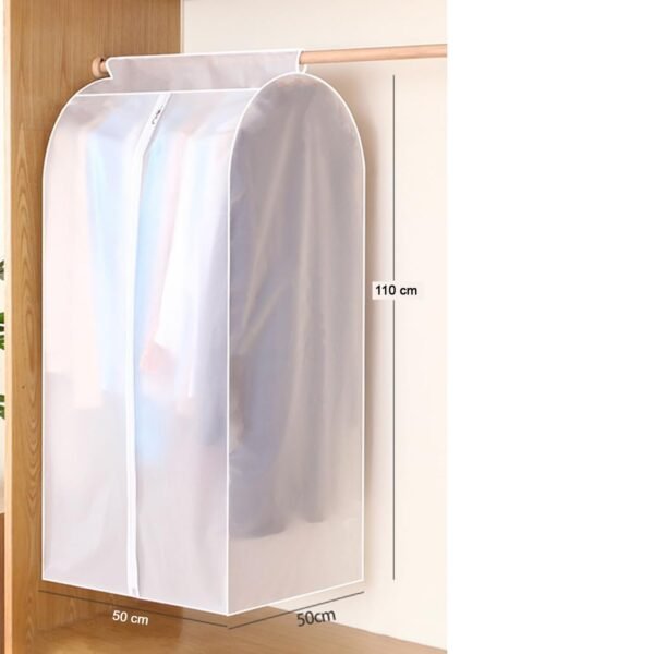 07_clothes-cover.jpg Extra-Long Hanging Garment Storage Cover (110 × 50 cm, 1 Pc)