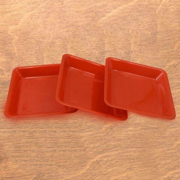 07_d1e1e24b-db02-4dc0-a921-3cab8eb4f888.jpg Square Plastic Halwa Dinner Plate Snacks Tray Set for Home Office 3 Pcs