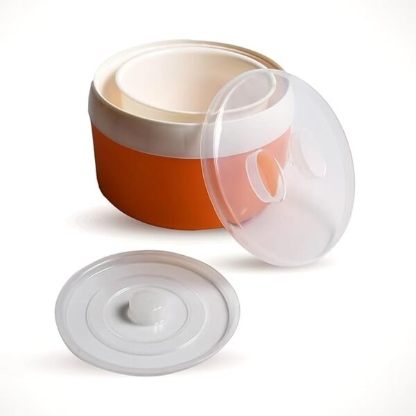 Orange ELECTRONIC YOGURT MAKER, AUTOMATIC YOGURT MAKER MACHINE 1L