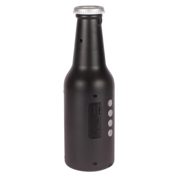 Bottle-Shaped Wireless Bluetooth Speaker with FM, USB & AUX Support