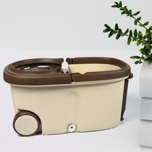 Spin Mop with Bucket Set – 360° Rotating Mop for Home & Office
