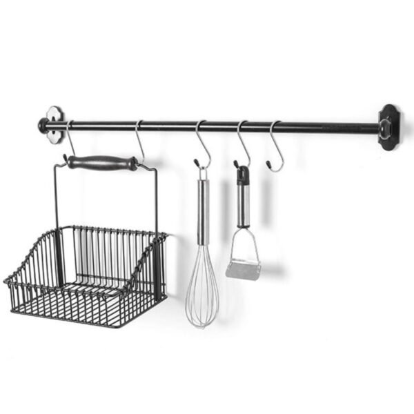 S-Shaped Hanging Hooks for Kitchen & Home Use – Strong Metal Hooks (6 Pc Set)