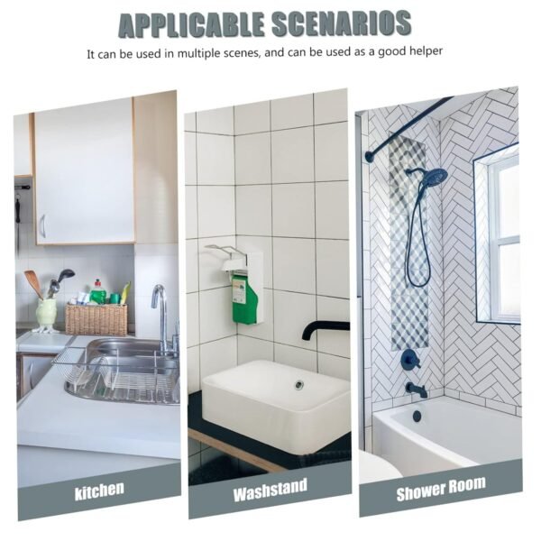 07_f215b8af-8f3e-496d-8e3e-5c8d0f1b335a.jpg Drain Bag Draining Bracket Sponge Storage Rack Plastic Storage Holder (1 Pc)