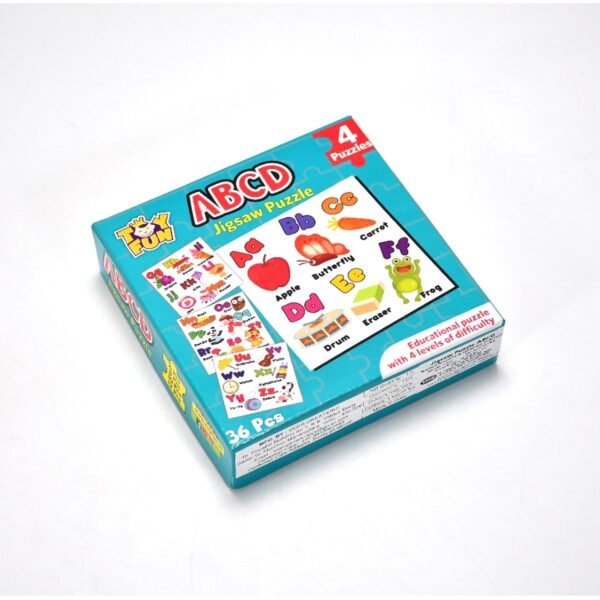 ABC Jigsaw Puzzle Toy for Children (4-Pcs Pack)