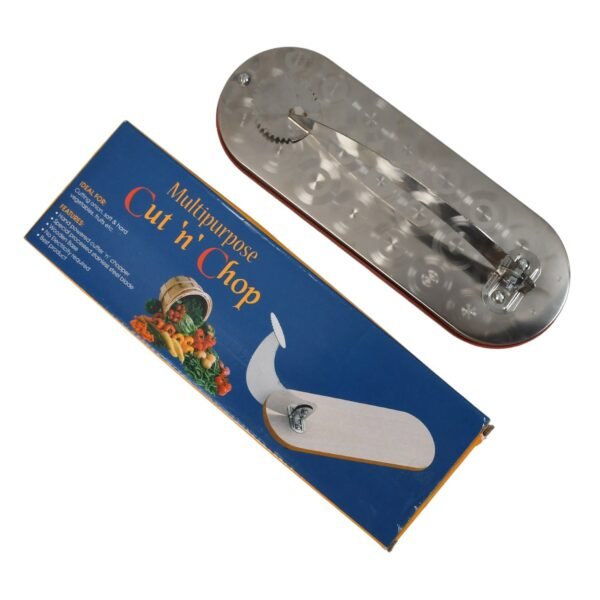 Steel Vegetable Cutter – Premium Fruit & Vegetable Cutting Tool (Color Box)