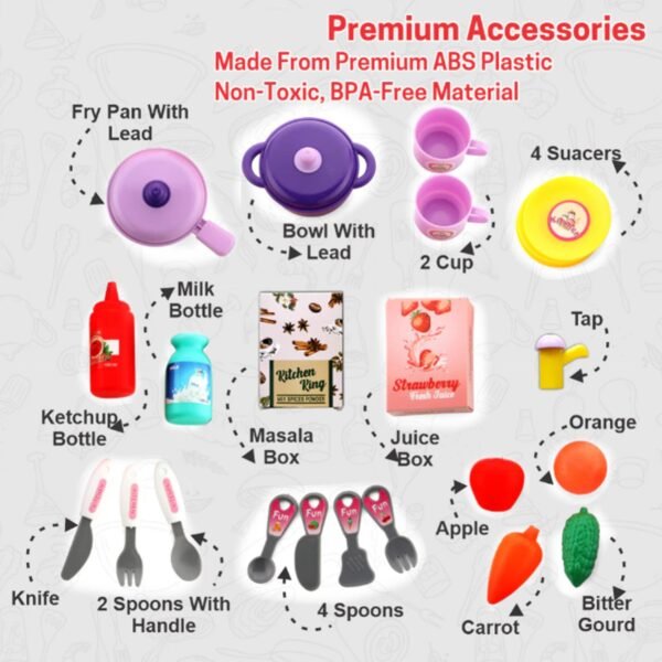 07_f9a557db-5070-4104-9ab6-c3c00bbc7b97.jpg Kitchen Set Kids with Suitcase Role Play Cooking Toy for Girls & Boys (3+)