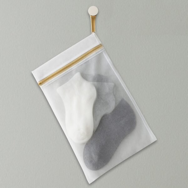 Large Mesh Laundry Bag with Zipper for Delicates & Travel Storage