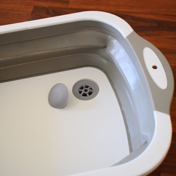 07_ff158164-5f3f-468f-bc51-27d88a49a8b8.jpg COLLAPSIBLE CUTTING BOARD WITH DISH TUB BASKET For Kitchen Use ( 1 Pcs )