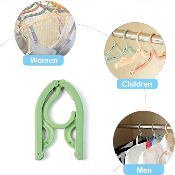 Travel Hangers, Portable Folding Clothes Hangers (1 Pc)