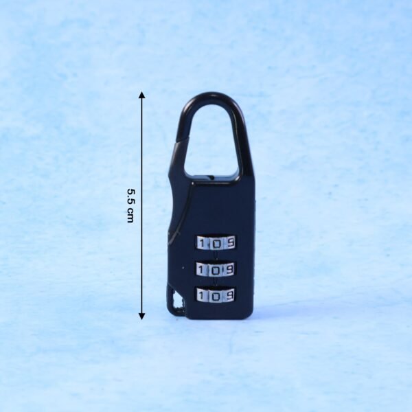 07_lock.jpg Secure 3-Digit Combination Travel Lock (1 Pc)