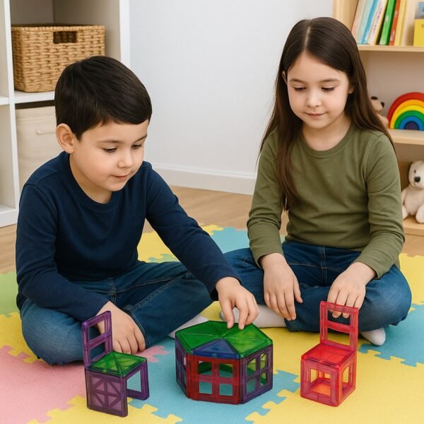 Magnetic Building Tiles - (26 Pc / Set)