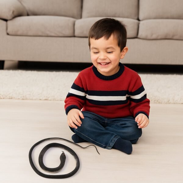 Realistic Rubber Snake Prank Toy (1 Pc)