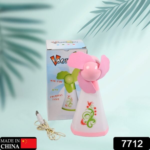 Portable USB Mini Fan for Office Desk Use