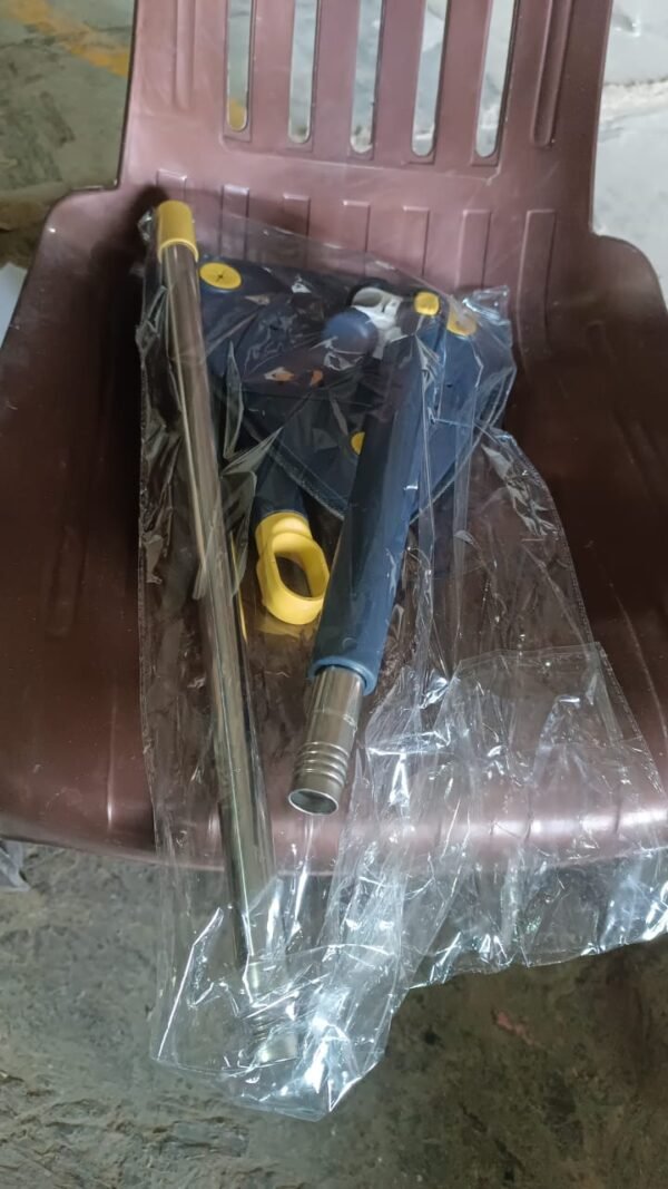 08157f25-82e7-4e08-8d05-bf3d448a9adf.jpg 360° Rotatable Mop Triangle Mop with Long Handle (1 Pc / 113 Cm)