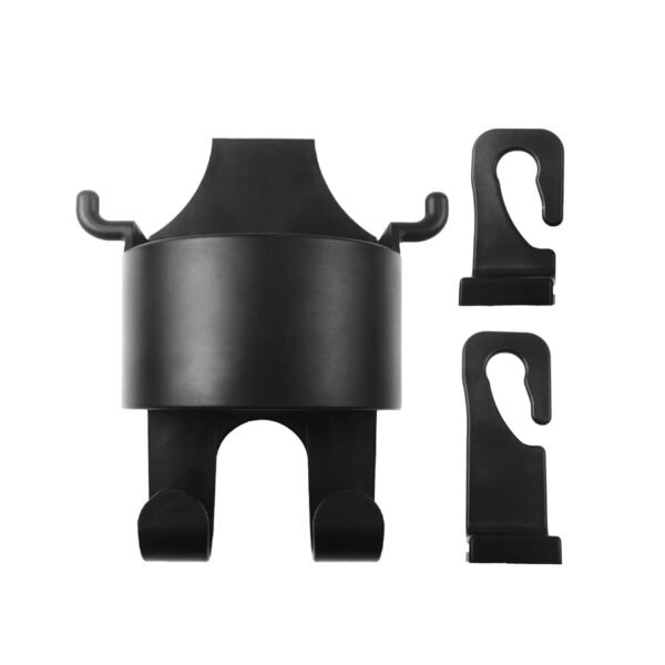 3-in-1 Car Headrest Backseat Organizer with Phone Holder & Hooks for Travel