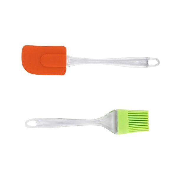 2 in 1 Combo of Big Brush & Spatula Set (2 Pcs Set)