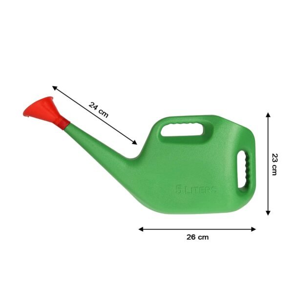 Plastic Watering Can Water Sprayer Sprinkler Plants Indoor Outdoor Gardening, 5 LTR