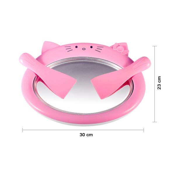 Ice-Frying Machine – Mini Cartoon Design Home Fried Ice Cream Machine for Summer