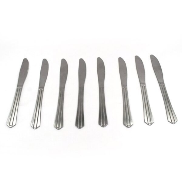 8 Pieces Dinner Knife Cutlery Set Used for Salad sandwich and Portable