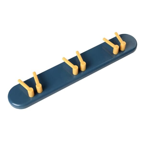 Toothbrush Holder Plastic Bathroom Accessories Organizer Hooks (1pc)