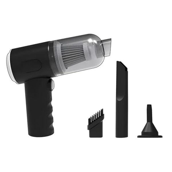 3 in 1 Mini Car Vacuum – Wireless, Rechargeable, Blower & Dust Cleaner for Car & Home