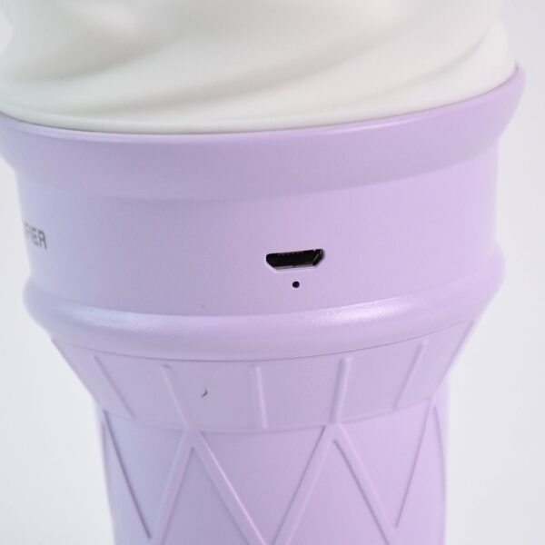 Ice Cream Cone Shape Air Freshener Humidifier (1Pc / Purple )