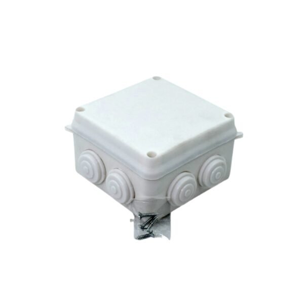 Square Fancy Box for CCTV Used for Storing Cameras Protecting Them from Contact Damage