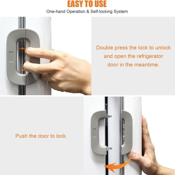 08_52c19b87-0978-4772-8457-dfe3a8fcfdab.jpg Fridge Freezer Door Lock -Baby Safety Child Lock