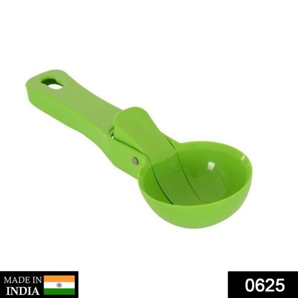 Plastic Ice Cream Scoop, 1 pc, Green