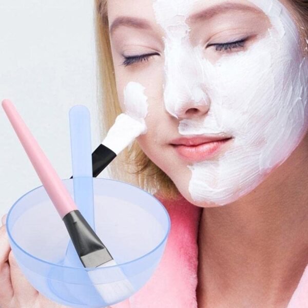 Facial Mask Bowl Set for Girls (6-Pcs)