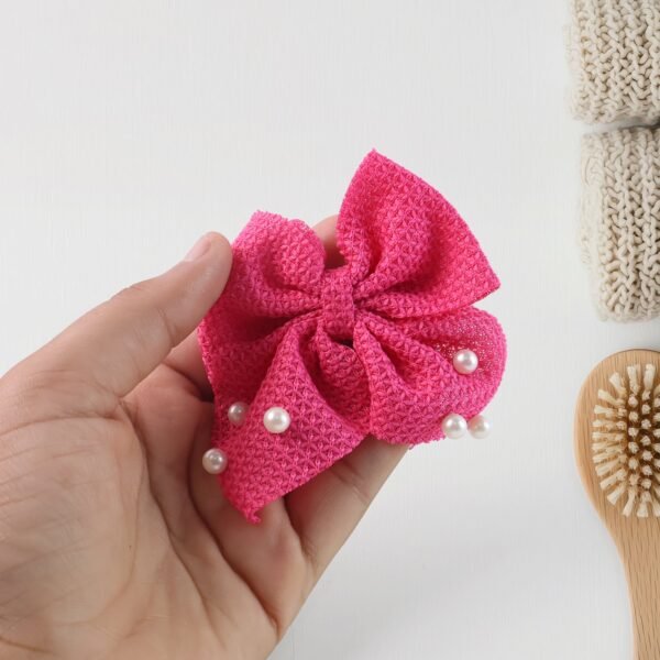 08_67ac3706-cb9a-49ce-b880-58d78b47e7e7.jpg Hair Bow Knot Clip Suitable Girls (12 Pc / Multicolour & Mix Design)