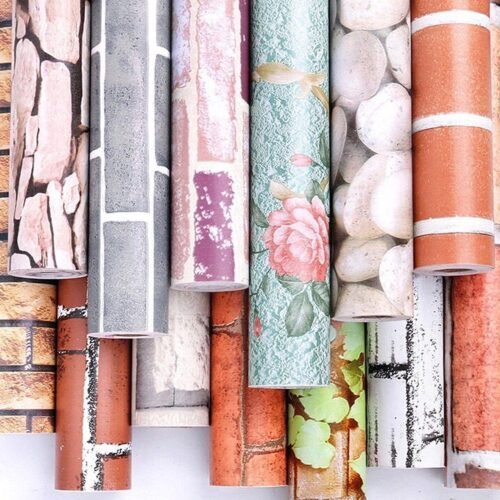 DIY 3D Self Adhesive Wallpaper Decal for Home Office Living Room Hall Kitchen