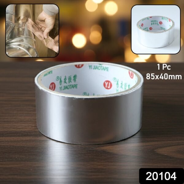 Heavy-Duty Aluminium Foil Adhesive Tape 85×40 mm (1 Pc)